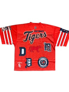 DETROIT TIGERS FOOTBALL JERSEY