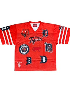 DETROIT TIGERS FOOTBALL JERSEY