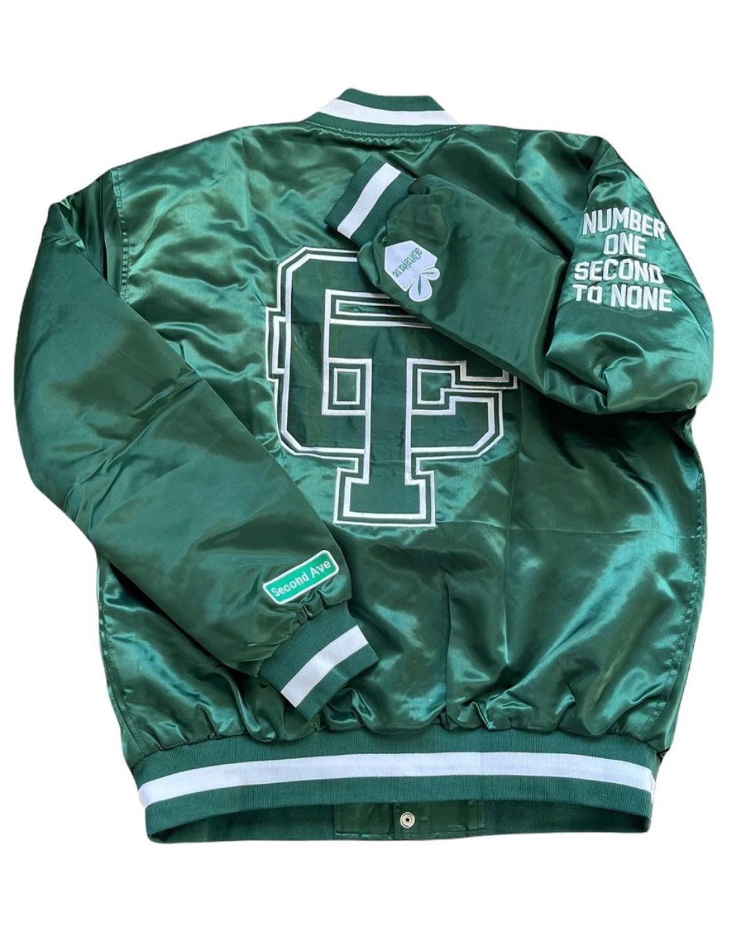Cass Technicians Satin Bomber Jacket