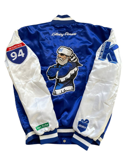 Kettering Pioneers Satin Bomber Jacket