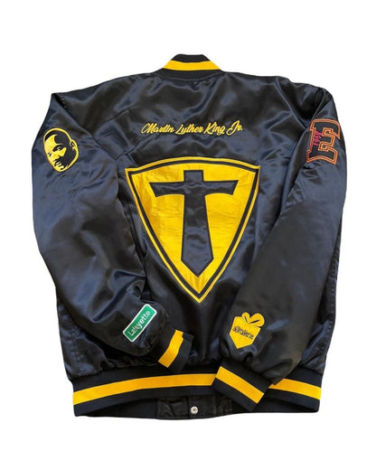 King Crusaders Satin Bomber Jacket